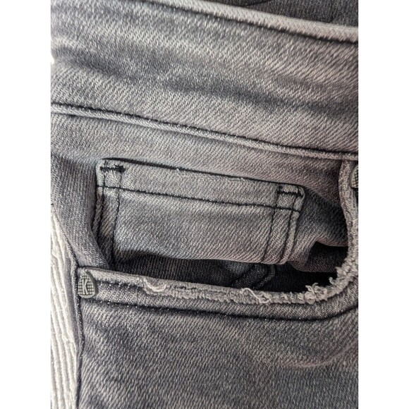 KUT From The Kloth Gray Connie High Rise Women 6 Ankle Skinny Distressed Jeans - Picture 4 of 14